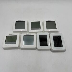 Lot Of 7 Smart Thermostats Mixed Honeywell For Parts